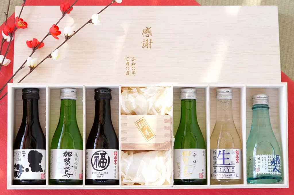 日本酒6種＆ヒノキ枡 飲み比べセット