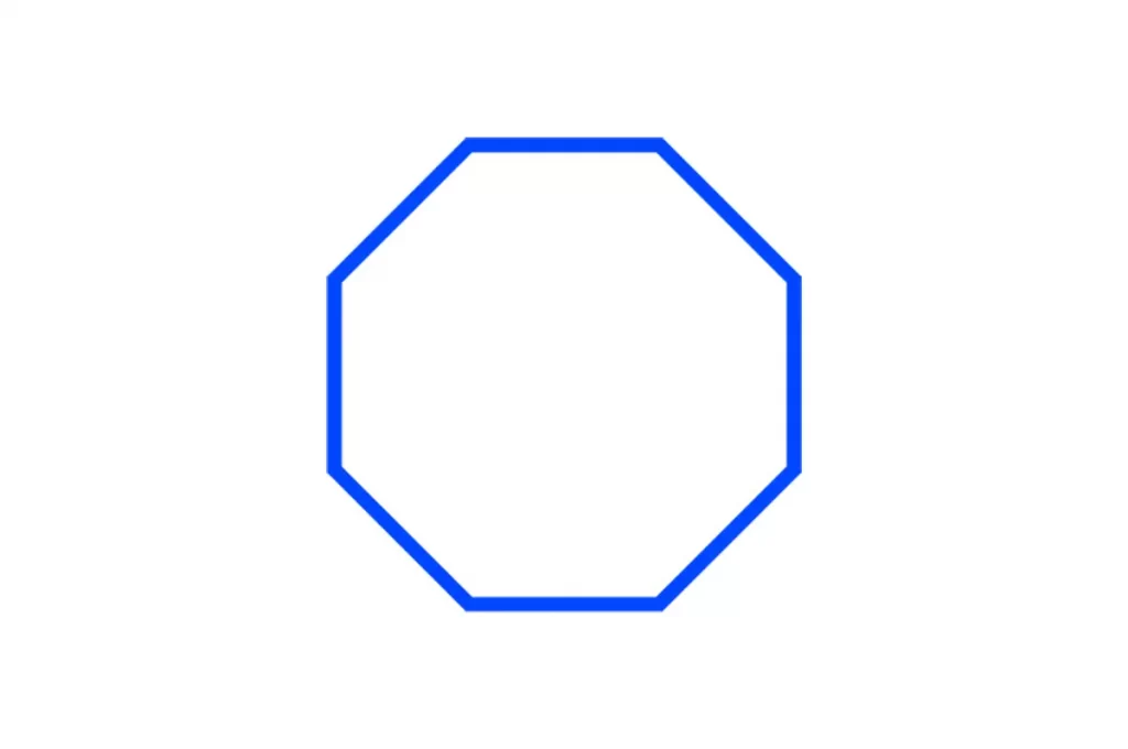 縁起のいい図形：八角形