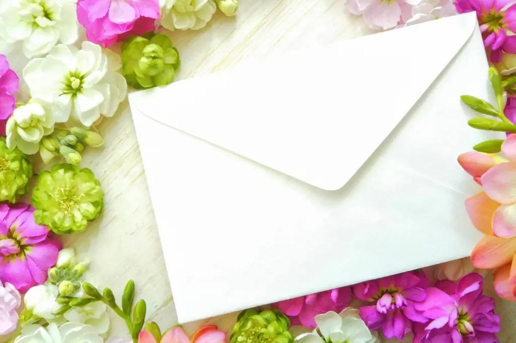 紙婚式のプレゼントに人気のアイテム：手紙